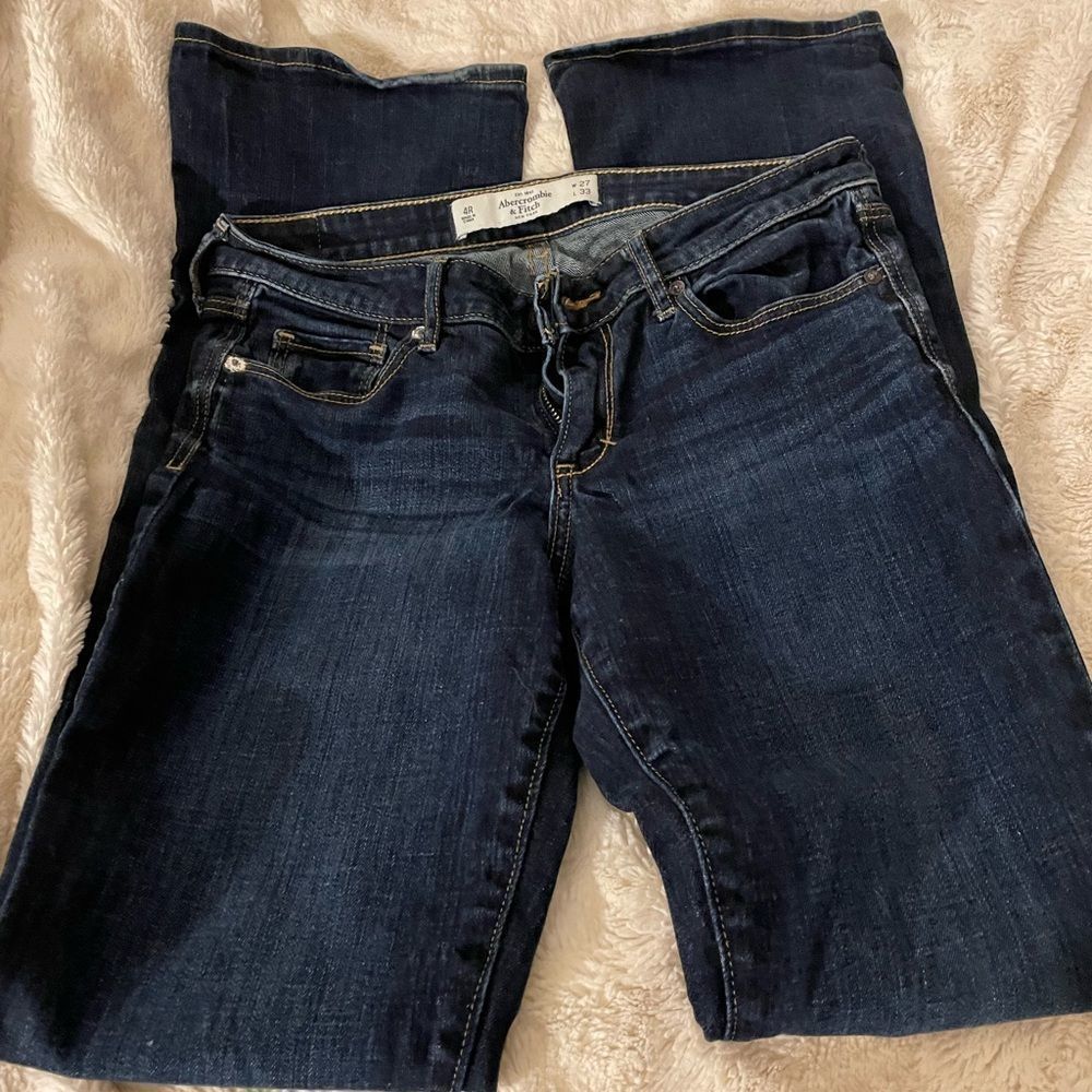 ABERCROMBIE & FITCH boot cut jeans size 4R
